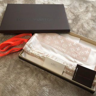 ルイヴィトン(LOUIS VUITTON)のLOUIS VUITTON ルイヴィトン ショール ストール シルク(ストール/パシュミナ)