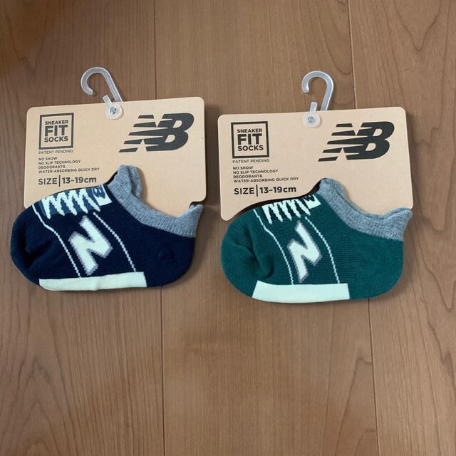 New Balance(ニューバランス)のニューバランス 子供靴下 キッズ/ベビー/マタニティのこども用ファッション小物(靴下/タイツ)の商品写真