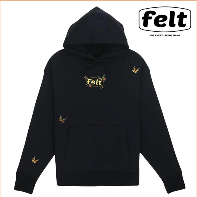 Felt hoodie