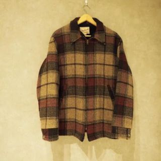 ウールリッチ(WOOLRICH)の90年代　ウールリッチ　チェック　ウールジャケット　内フリース(ブルゾン)