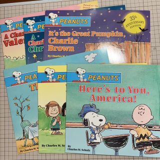 ピーナッツ(PEANUTS)の多読　Peanutsテレビシリーズ6冊(洋書)