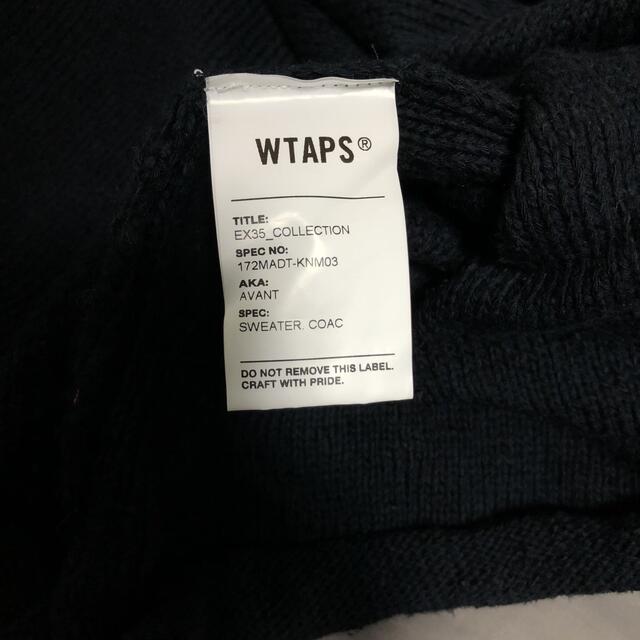 XL WTAPS 17aw AVANT ニット ロンT スウェットLトップス