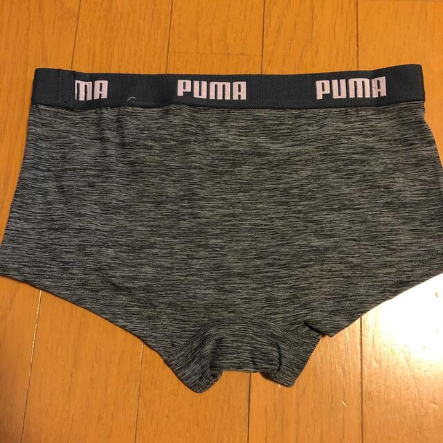 PUMA(プーマ)のPUMA ボクサーパンツ　M グレー レディースの下着/アンダーウェア(ショーツ)の商品写真