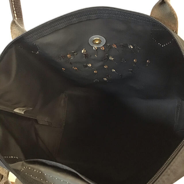 LONGCHAMP(ロンシャン)の本物レア*ロンシャン*羽デザインused レディースのバッグ(トートバッグ)の商品写真