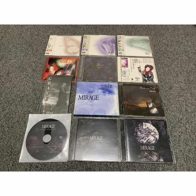 MIRAGE CD11点セット＋おまけ付き V系 バンド