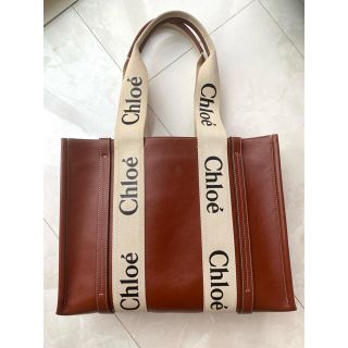 クロエ(Chloe)の専用最終お値下げ　美品クロエ★ウッディトートバッグ  セピアブラウン (トートバッグ)