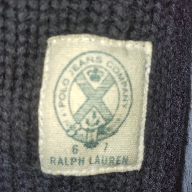 Ralph Lauren(ラルフローレン)の【フォロー割引済み】　 ポロジーンズラルフローレン　ジップニット　 メンズのトップス(ニット/セーター)の商品写真