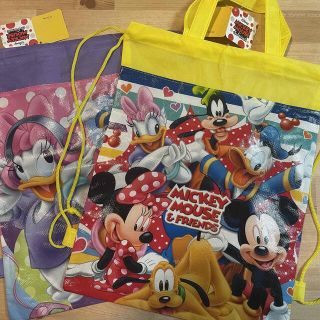 ディズニー(Disney)の【未使用】　ディズニー　2wayバッグ　2種 タグ付き(キャラクターグッズ)