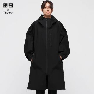 ユニクロ(UNIQLO)のUNIQLO theory ブロックテックコート S 新品(ロングコート)