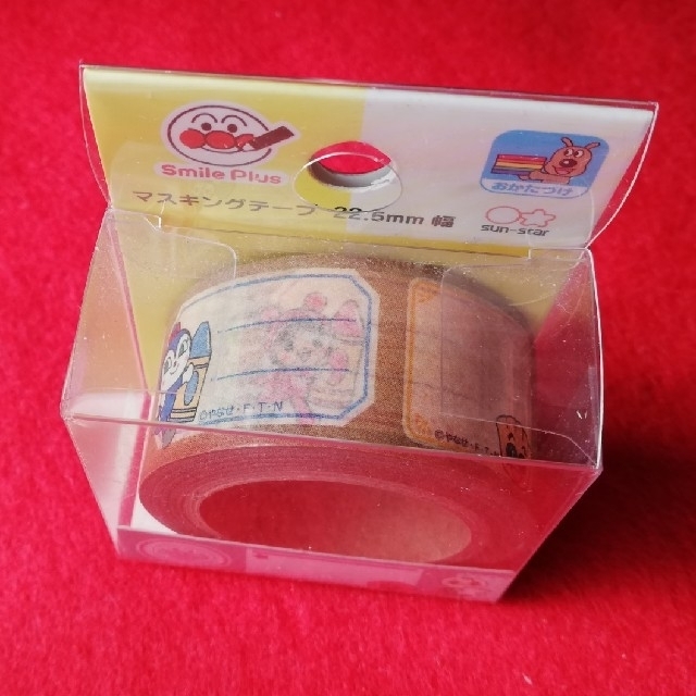 アンパンマン  マスキングテープ  クラフト エンタメ/ホビーのおもちゃ/ぬいぐるみ(キャラクターグッズ)の商品写真