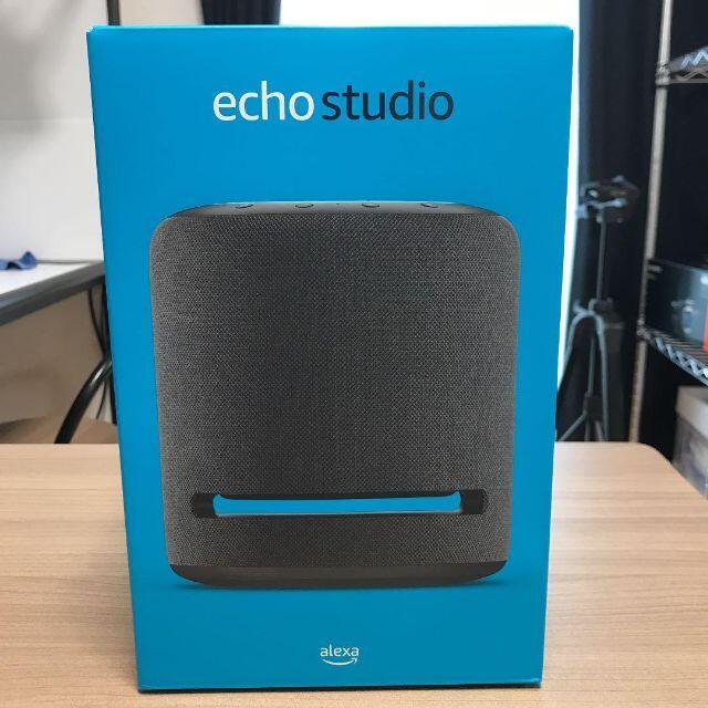 国産原料100% 新品未使用 ECHO Studio Hi-Fiスマートスピーカー 2台