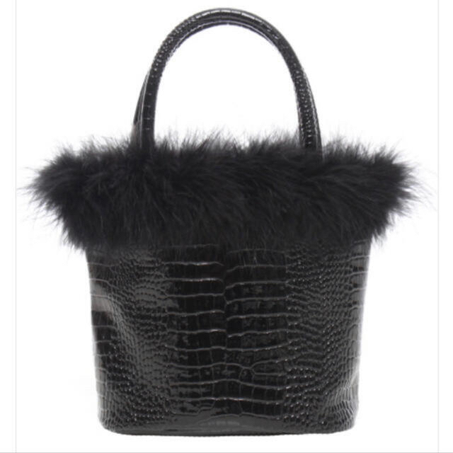 theVirgins croco vanity bag クロコレディース