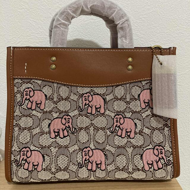 大特価放出! 新品❗️ コーチCOACH ショルダーバッグ エンブロイダー