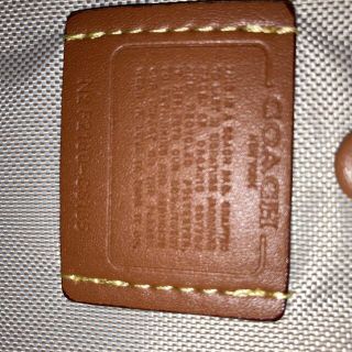 COACH ローグ 25 シグネチャー エンブロイダード エレファント