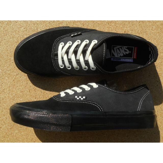 VANS(ヴァンズ)のバンズ VANS SKATE AUTHENTIC 28,0cm BLK メンズの靴/シューズ(スニーカー)の商品写真