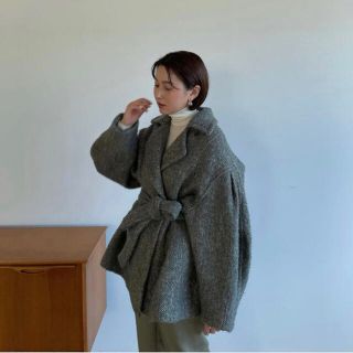 ステュディオス(STUDIOUS)の完売品クラネCLANEMIXLOOPTWEED BOX COAT 2021A/W(ブルゾン)