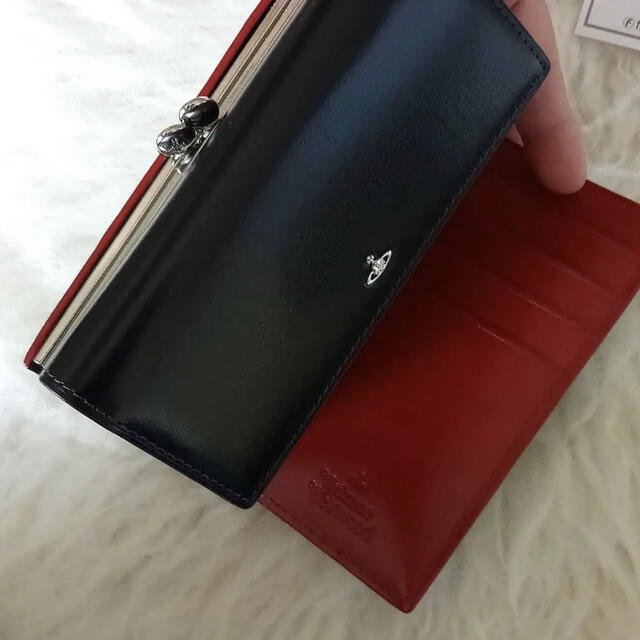 Vivienne Westwood(ヴィヴィアンウエストウッド)のヴィヴィアン SIMPLE TINY ORB 口金二つ折り財布 三つ折財布 レディースのファッション小物(財布)の商品写真
