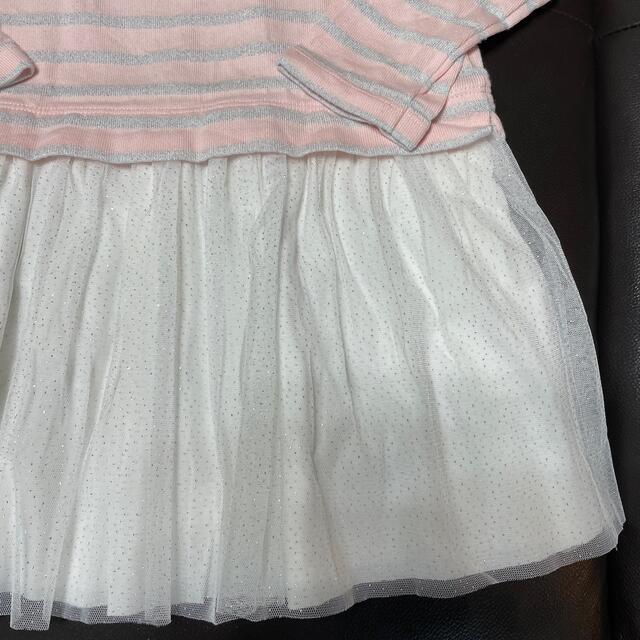 PETIT BATEAU(プチバトー)のプチバトー　ワンピース　128 （110.120の方にも） キッズ/ベビー/マタニティのキッズ服女の子用(90cm~)(ワンピース)の商品写真