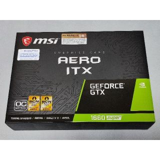 MSI GEFORCE GTX1660 SUPER AERO ITX(PCパーツ)