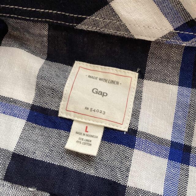 GAP(ギャップ)のGAP メンズ　リネン混シャツ メンズのトップス(シャツ)の商品写真