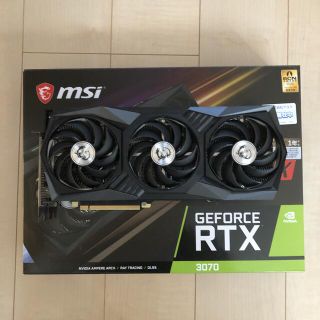 【非LHR】MSI GeForce RTX3070 GAMING X TRIO(PCパーツ)