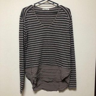 ザラ(ZARA)の【ボーダー】トップス(カットソー(長袖/七分))