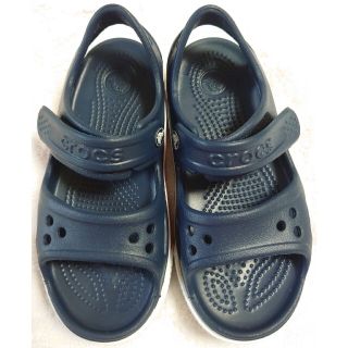 クロックス(crocs)の[送料込] クロックスサンダル クロックバンド 2.0 PS 18cm 未使用(サンダル)