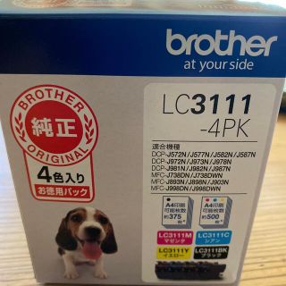 ブラザー(brother)のbrother インクカートリッジ LC3111-4PK 4色(その他)