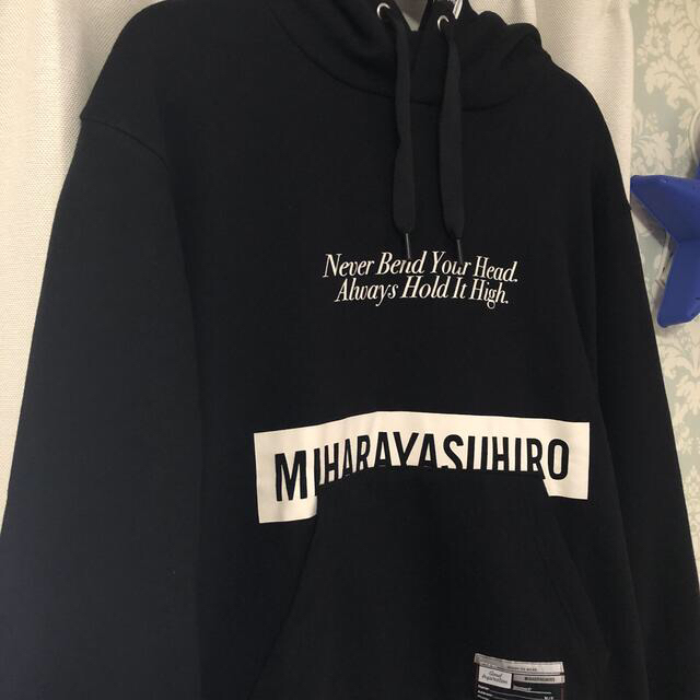 MIHARAYASUHIRO(ミハラヤスヒロ)のミハラヤスヒロ✖️GU コラボ　ビッグスウェットプルパーカー Mサイズ　完売品 メンズのトップス(パーカー)の商品写真