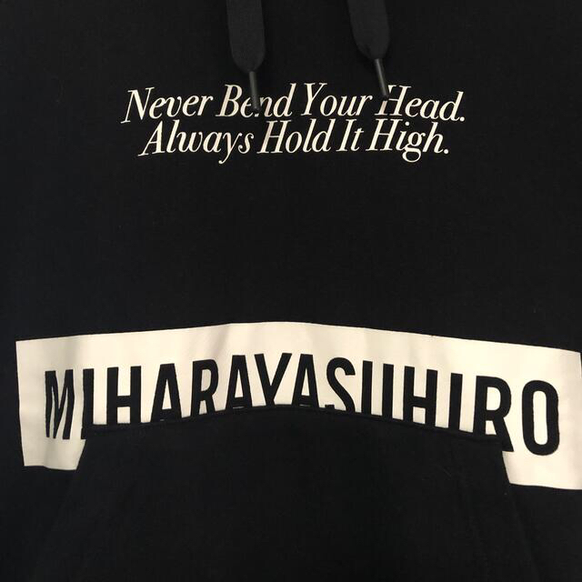 MIHARAYASUHIRO(ミハラヤスヒロ)のミハラヤスヒロ✖️GU コラボ　ビッグスウェットプルパーカー Mサイズ　完売品 メンズのトップス(パーカー)の商品写真