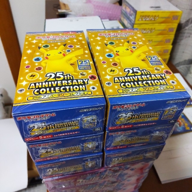 豪華 ポケモン 6BOX COLLECTION ANNIVERSARY 25th ポケモンカード - Box/デッキ/パック