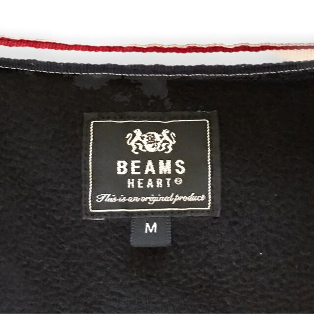 BEAMS(ビームス)のBEAMS ビームス MEN’S パーカー Mサイズ 紺色  裏起毛 メンズのトップス(パーカー)の商品写真