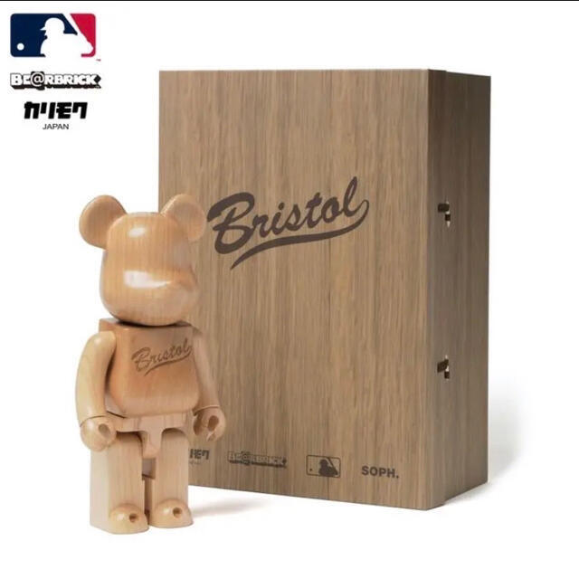 メディコム・トイ BE@RBRICK カリモク F.C.R.B. × MLBハンドメイド