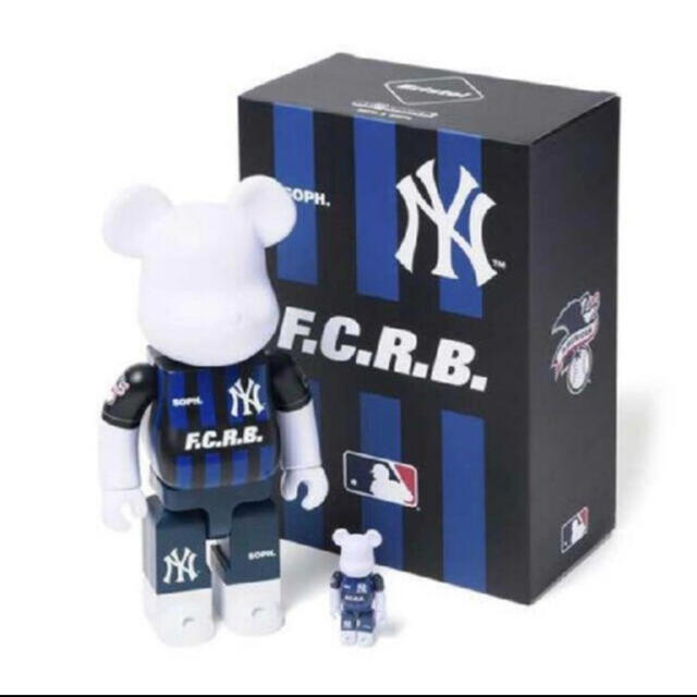 MEDICOM TOY(メディコムトイ)のF.C.Real Bristol BE@RBRICK F.C.R.B. MLB エンタメ/ホビーのフィギュア(その他)の商品写真