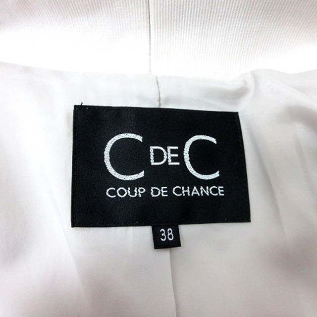 COUP DE CHANCE(クードシャンス)のクードシャンス CdeC COUP DE CHANCE テーラードジャケット 総 レディースのジャケット/アウター(その他)の商品写真