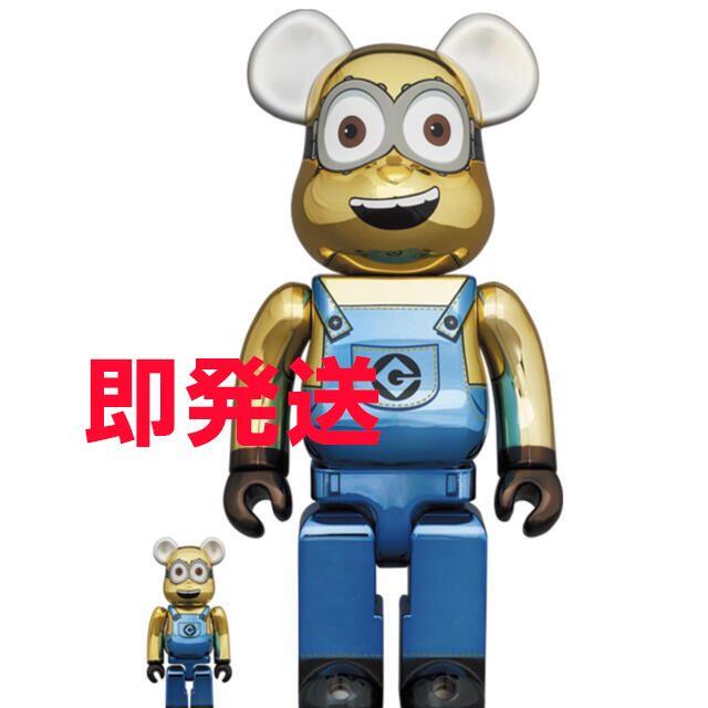 BE@RBRICK DAVE CHROME Ver. 100％ & 400％