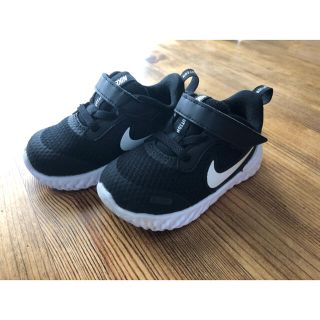 ナイキ(NIKE)のNIKE Revolution5   12cm ブラック(スニーカー)