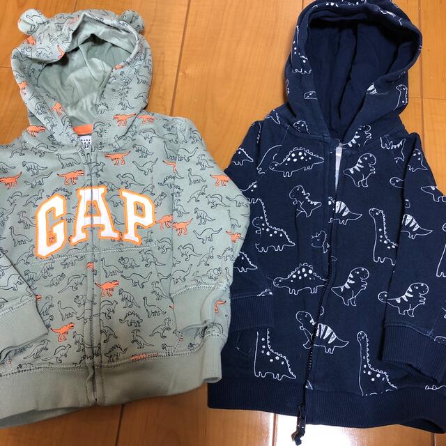 GAP(ギャップ)のGAP＆H&M⭐︎パーカー キッズ/ベビー/マタニティのベビー服(~85cm)(トレーナー)の商品写真