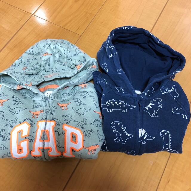 GAP(ギャップ)のGAP＆H&M⭐︎パーカー キッズ/ベビー/マタニティのベビー服(~85cm)(トレーナー)の商品写真