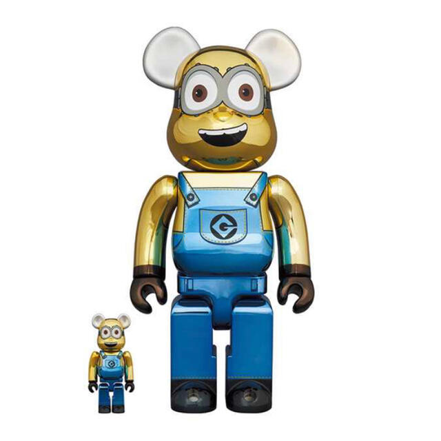 Be@rbrick DAVE CHROME Ver. 100% & 400%