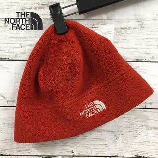 ザノースフェイス(THE NORTH FACE)のザ・ノース・フェイス　フリース帽　フリーサイズ　赤　USA直輸入　C2(キャップ)