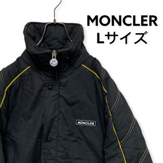 モンクレール(MONCLER)のski wear moncler モンクレール スキーウェア ブラック Lサイズ(ウエア)