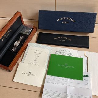 フランクミュラー(FRANCK MULLER)のnao様専用　値下　美品　フランクミュラー　トノウカーベックス　1752QZ(腕時計)