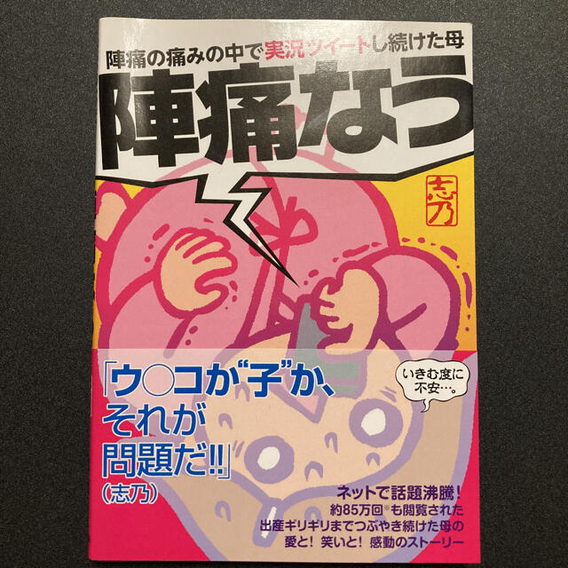 陣痛なう 陣痛の痛みの中で実況ツイ－トし続けた母 エンタメ/ホビーの雑誌(結婚/出産/子育て)の商品写真