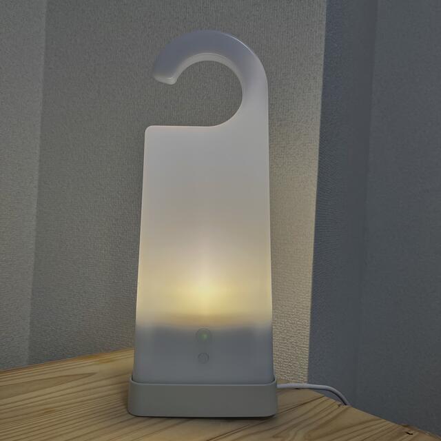 MUJI (無印良品)(ムジルシリョウヒン)の無印良品　「LED 持ち運びでかるあかり」 インテリア/住まい/日用品のライト/照明/LED(その他)の商品写真