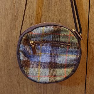 ハリスツイード(Harris Tweed)のハリスツイード  丸型  ショルダーバッグ(ショルダーバッグ)