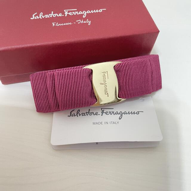 ヘアアクセ Ferragamo フェラガモ バレッタ 美品の通販 by HANA