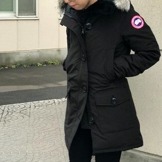 CANADA GOOSE - カナダグース ブロンテ ブラック Sサイズの通販 by