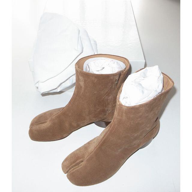 マルジェラ スエード brown low 足袋ブーツ tabi size35 | フリマアプリ ラクマ