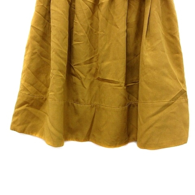 Lily Brown(リリーブラウン)のリリーブラウン Lily Brown フレアスカート ミニ 0 黄色 イエロー レディースのスカート(ミニスカート)の商品写真